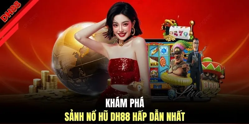 Khám phá sảnh nổ hũ DH88 hấp dẫn nhất